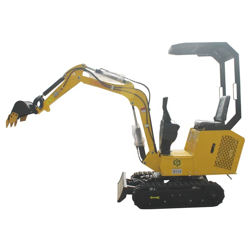 E.P High Quality China Famous Brand Second Hand Electric Household Used Miniature 1 Ton Crawler Mini Bagger For Sale