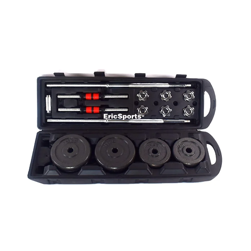 wholesales Cheap Price Adjustable  Painted dumbbell Set Fitness Weight Training Dumbbell 50kg For Sport