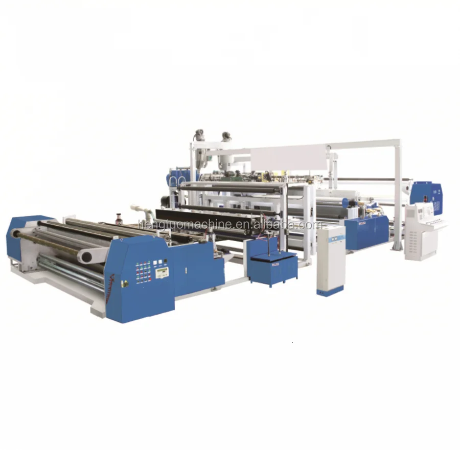 
Машина для производства полиэтиленовой дышащей пленки 