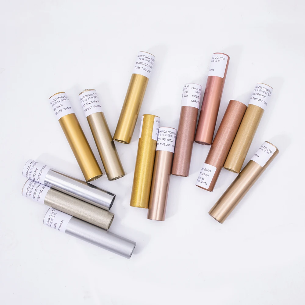 
2021 Hot Sale Car Brassy 24K Gold Diamond Gold Chrome Mirror Powder Coating Silver Translucent Powder Coat 