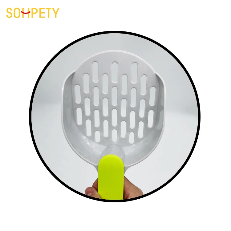  Sohpety новый дизайн товары для домашних животных инструмент ухода Прочный Туалет кошачьего туалета ковш пластиковая
