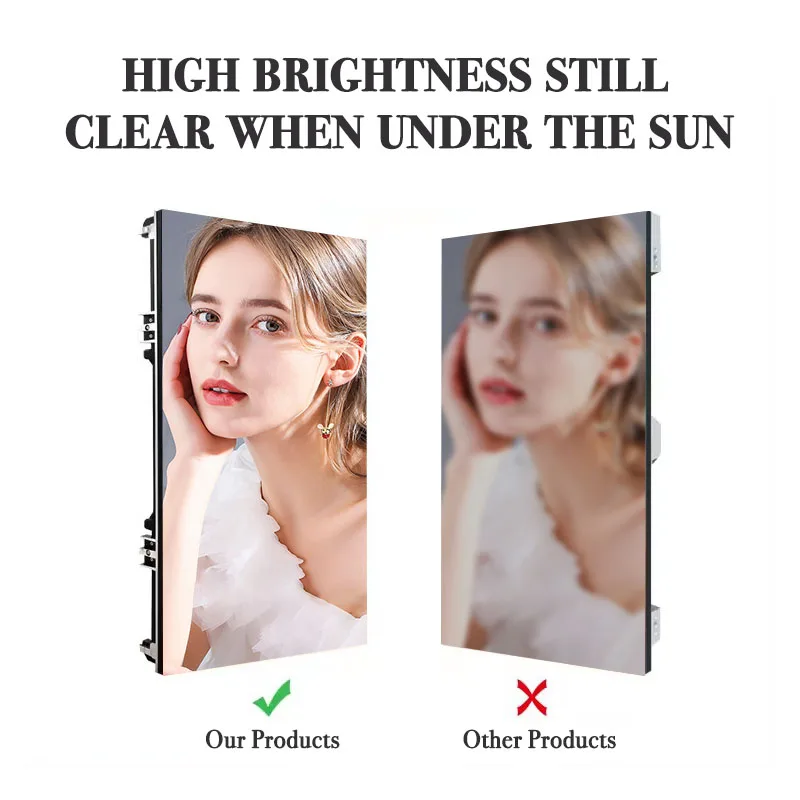 P3 P4 P5 P6 P8 P10 Outdoor LED Display High Resolution High Brightness Full Color Waterproof Outdoor Fixed Billboard LED Screen