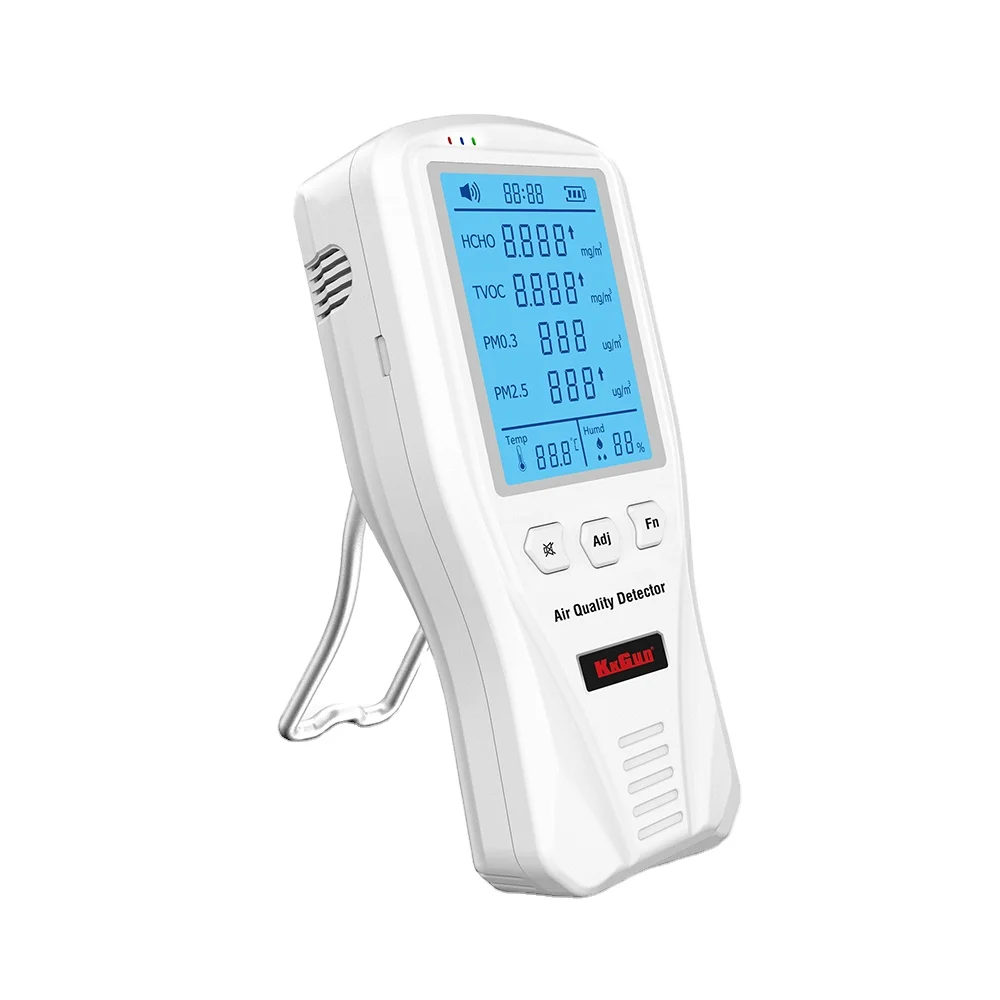 Качественный Умный домашний автомобильный кожух PM2.5 HCHO/TVOC монитор окружающей среды детектор качества воздуха