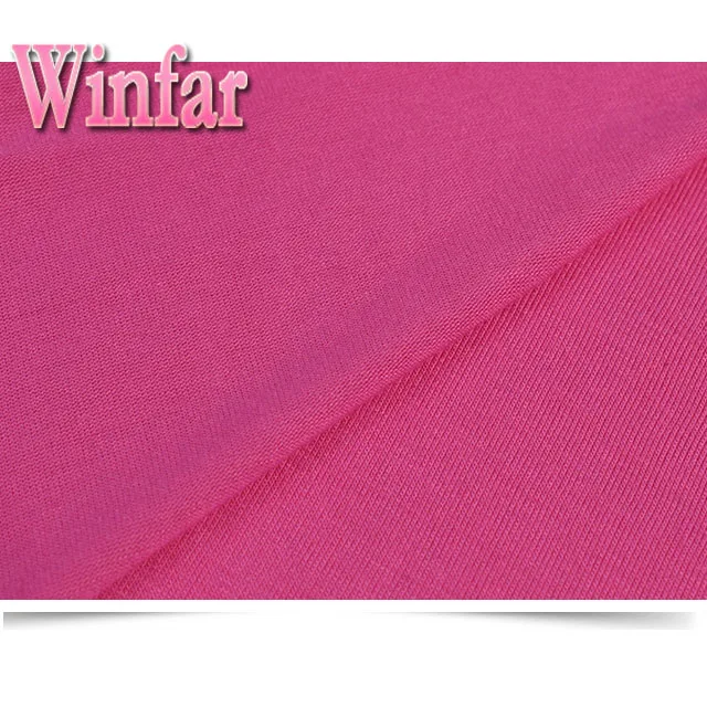 wholesale ready to ship plain dye manufactures single jersey knit rayon fabric