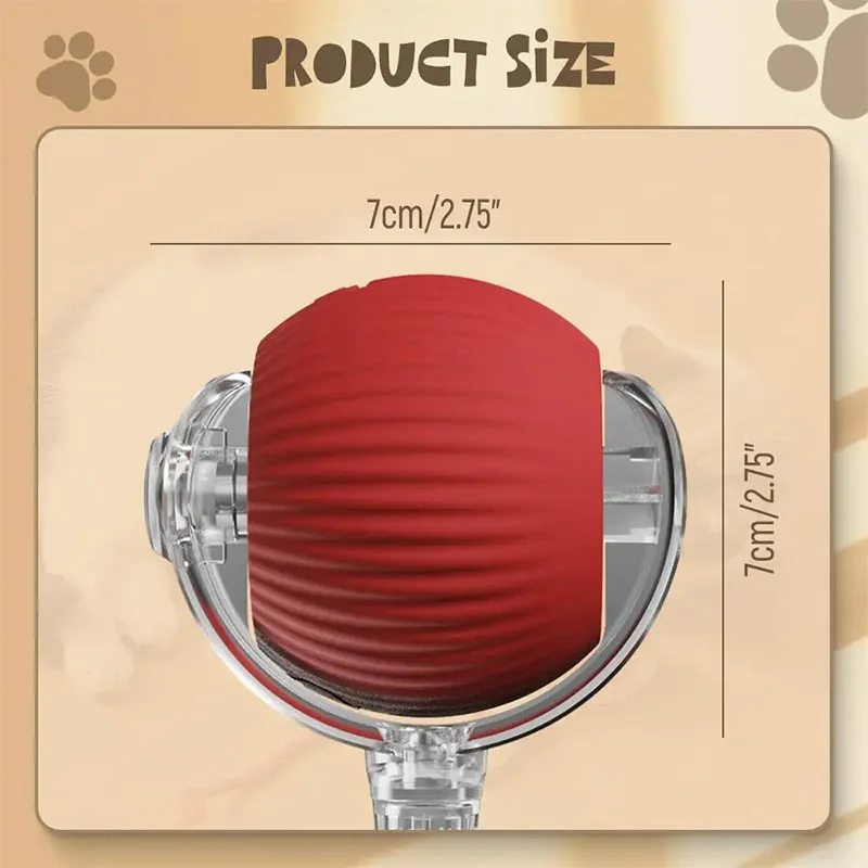 Activate pet toy dog self rolling ball fast rolling pouch atomatic rotating motion rechargeable interactive cat toy ball