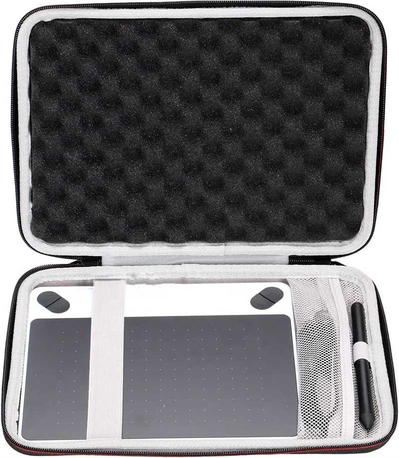 Custom Portable Hard EVA Travel Carrying Case Storage Bag for Wacom CTL4100 Small Intuos Graphics Drawing Tablet