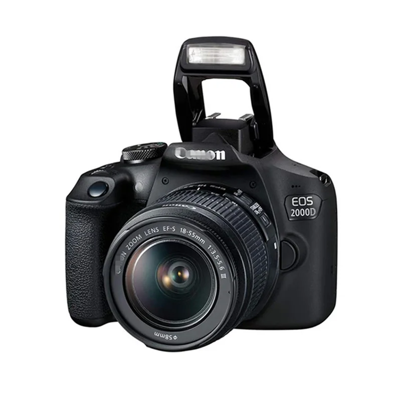 Новая камера для CANON EOS 2000D с объективом 18-55 III начального уровня SLR фоторамка цифровая профессиональная камера dslr