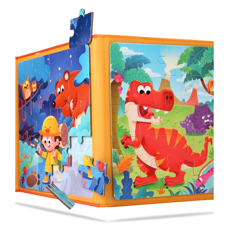 New Design New Arrival Educational Magnetic Jigsaw Puzzle for 3+ Kids