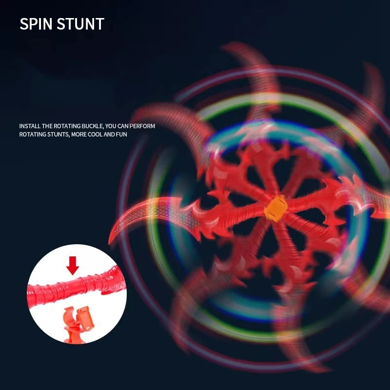 LED toys Light Up Curved Pirate Sword with LED knife Sword music children toy blade flashing Flash Sword