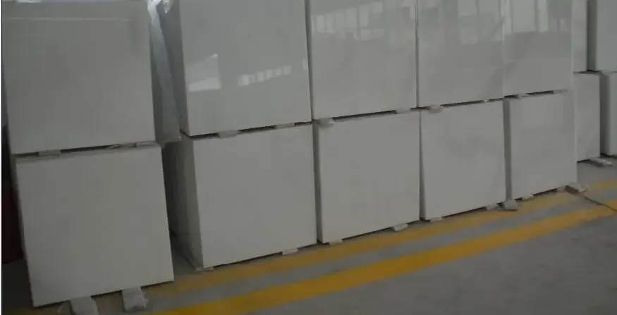 Great Quality Polished 30x60 Natural Stones Tiles Pure Crystal Milk White Marble Tiles