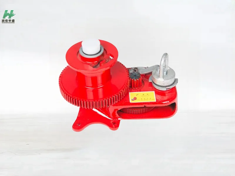 High Quality 1200lbs Automatic Brake Manual Hand Winch With Friction Brake