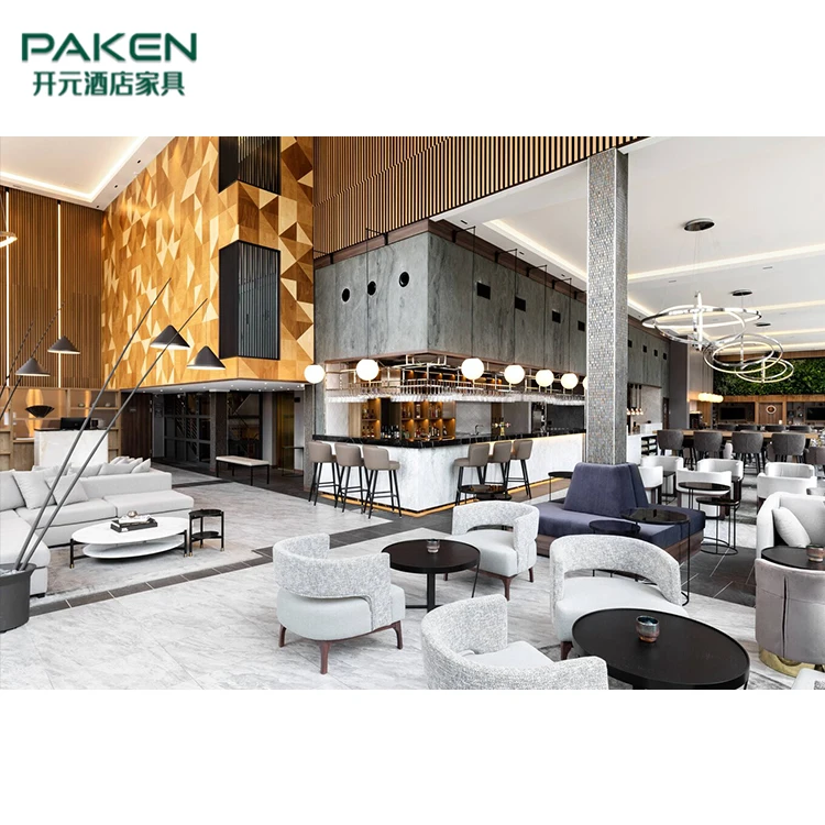 OEM custom high end modern design 5 stars hotel bar restaurant furniture sets