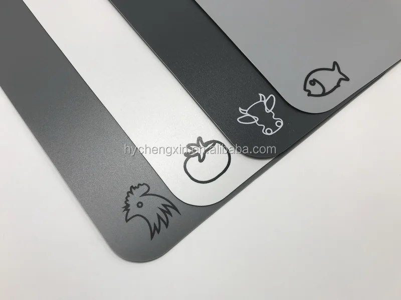 top seller custom flexible plastic cutting board set of 4