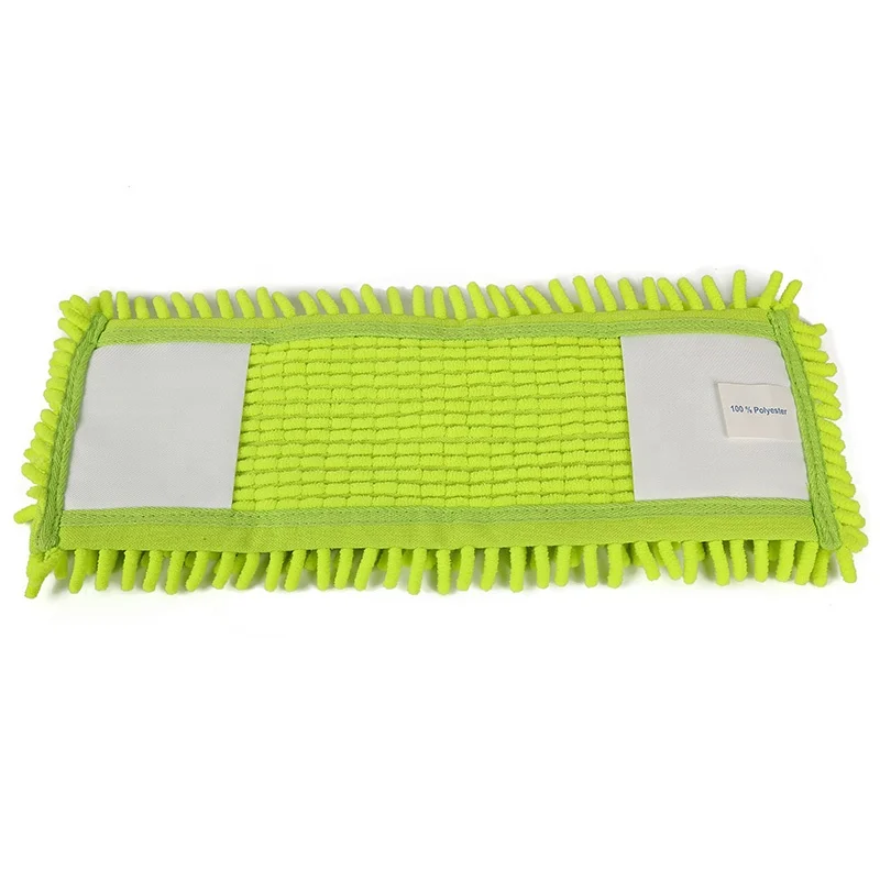 Home Cleaning Dust Clean Reusable Ultra Soft Chenille Mop Pad