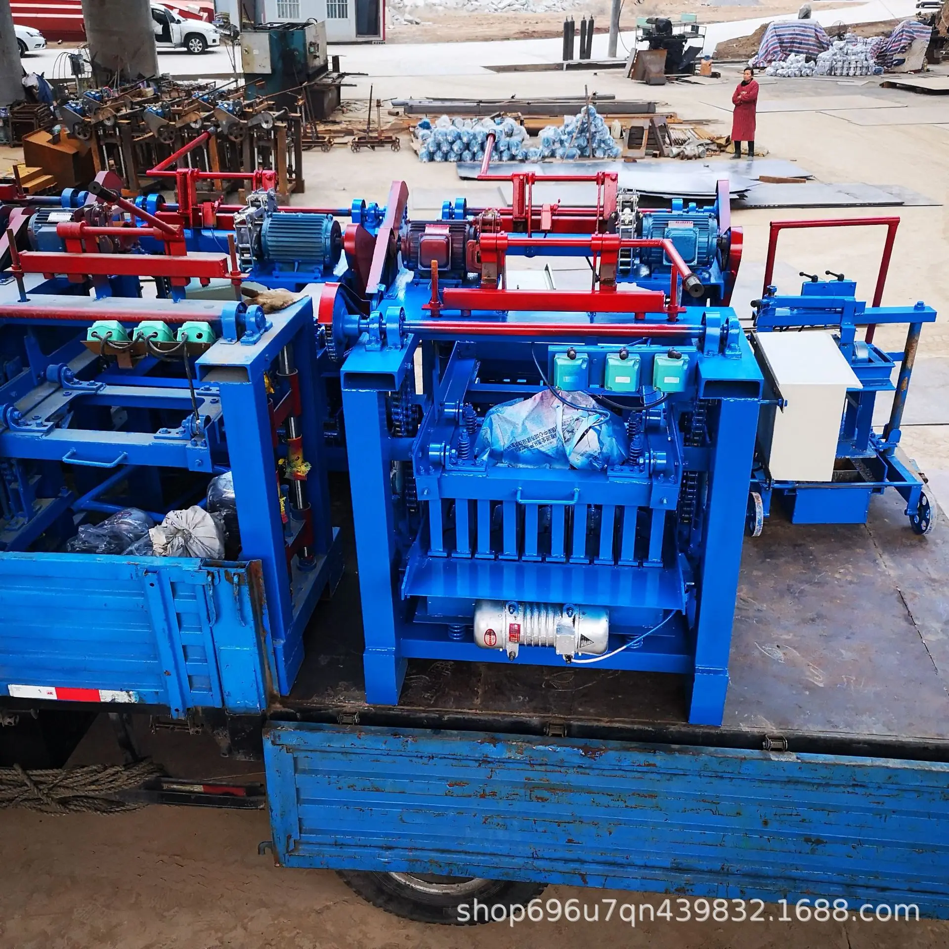 Automatic interlocking soil cement concrete block machine brick making machinery for make bricks