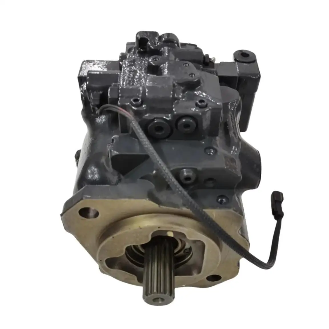Колесный погрузчик гидравлический насос Komatsu WA500-6 поршневой 708-1W-00731