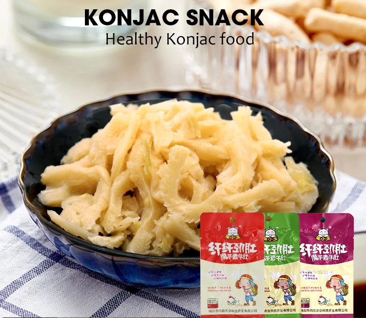 Ketoslim Mo Manufacturer Bulk Vaccum Vegan Keto Korean Healthy No Fried Spicy Orginal Konjac Snacks