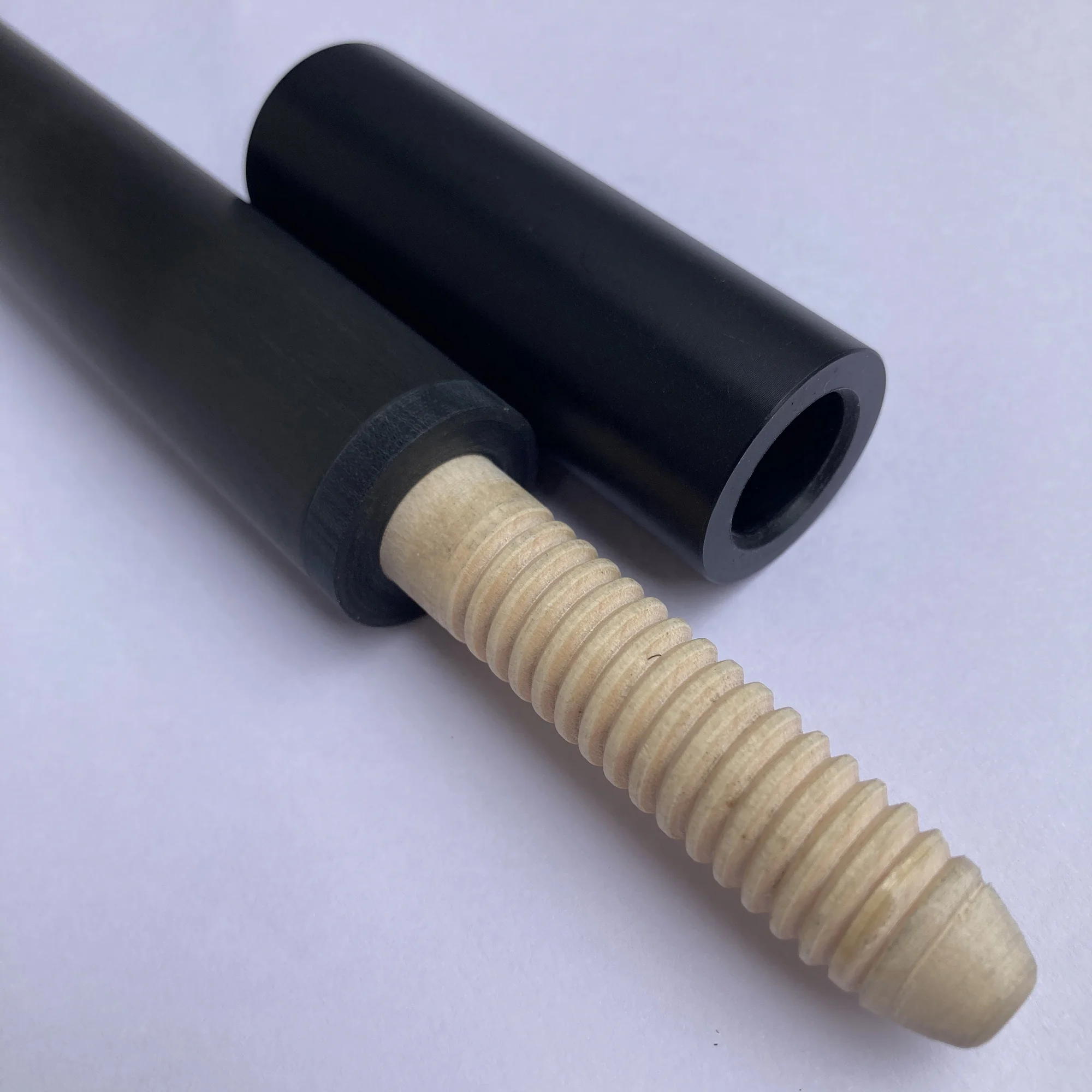 Carrom billiard cue stick carbon shaft