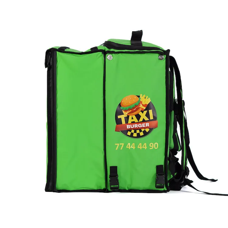 big delivery backpack lunch bag of motorcycle bike sac isotherme livraison sustainable eco friendly food delivery car bag