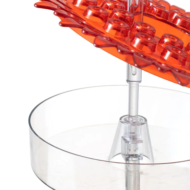 More Birds Ruby Hummingbird Feeder Original Design Double Layer Plastic humming bird feeder hanging