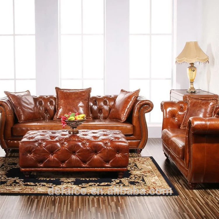  Hotel Tufted Chesterfield Lounges Sofa