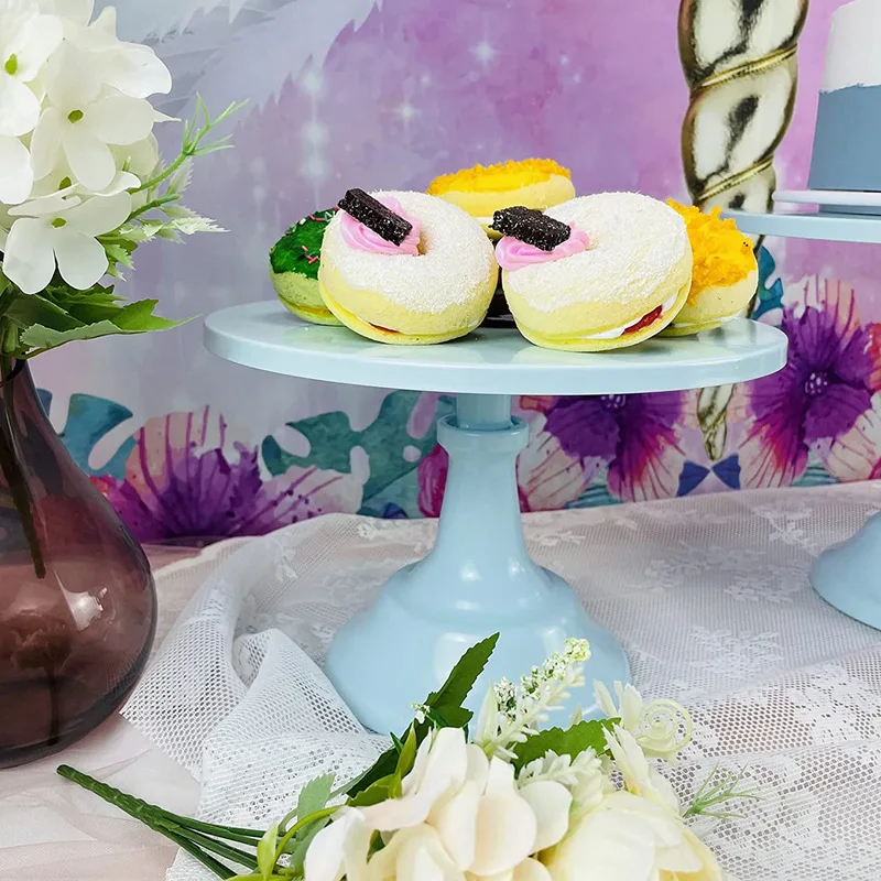 Party Decoration Birthday Dessert Table Decoration Metal Cake Dessert Tray Creative Cake Display Stand