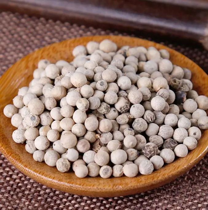 
Bai hu jiao new dried top level white pepper fruits Fructus Piperis 