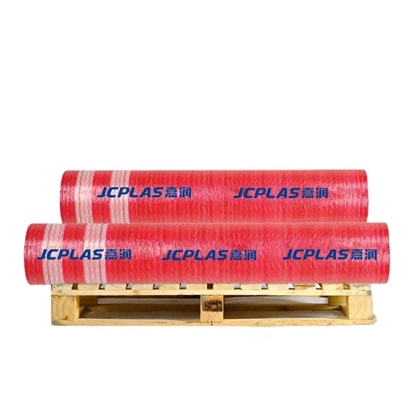 Полиэтиленовая пленка красного цвета 100% полиэтилен повышенной плотности + устойчивая к УФ-излучению используемая для сельскохозяйственных работ по заводской