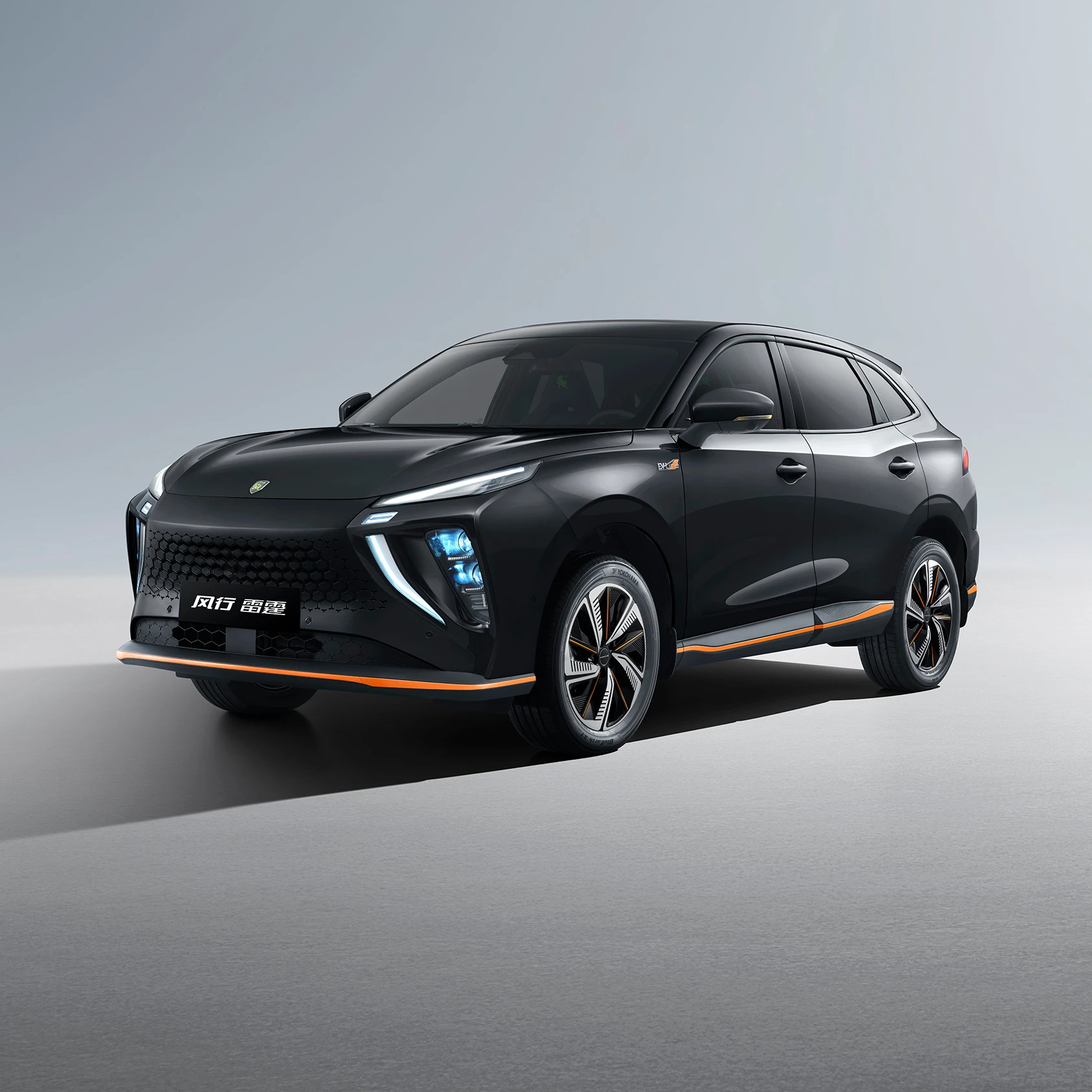 Dongfeng EV SUV New Energy Adult Household Five-Door Five-Seater Electric Van 430 Battery Life R19 ACC Fabric Dark AWD EEC