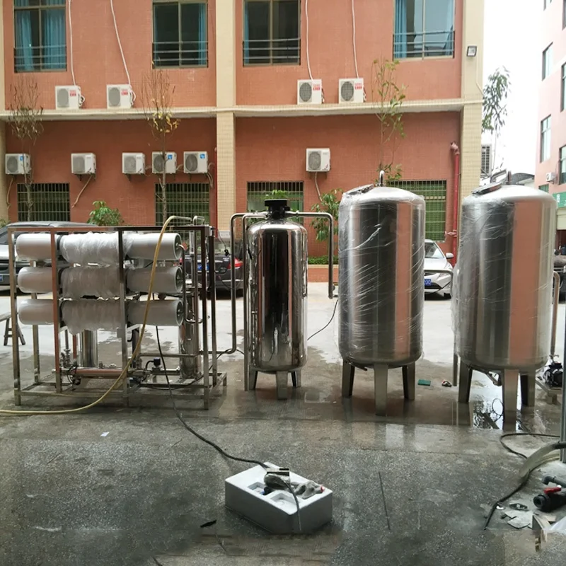 Stainless Steel Osmosis Inversa 3000 planta de purificador de agua Water Purifier Industrial Ro Water Machine For Bottled Water