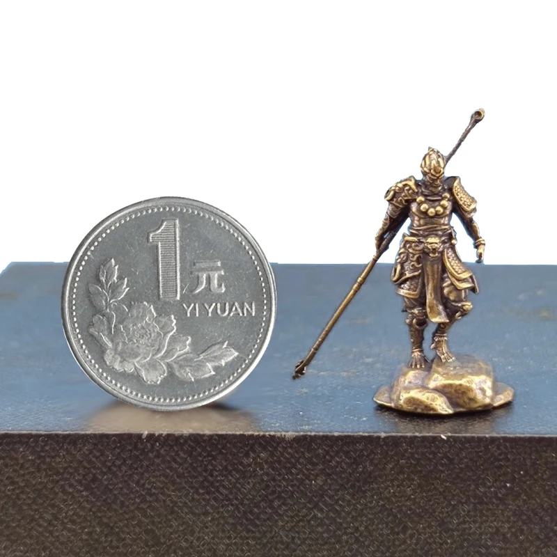 OEM Custom Aluminum Brass CNC Milling WuKong Ornaments Machining Parts 3D Metal Masterpieces Machined Art Machining Service