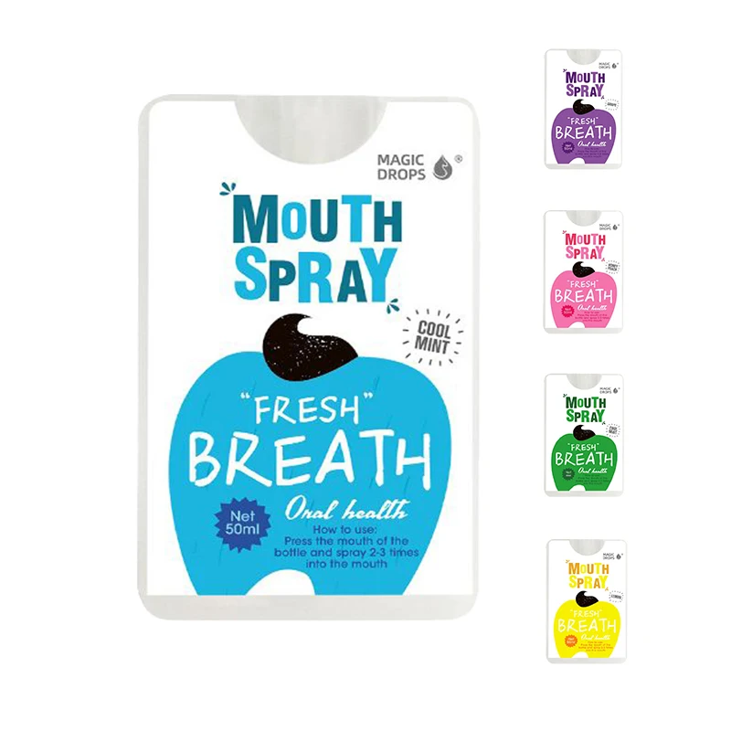 Wholesale OEM Private Label Mouth Spray Breath Fresh