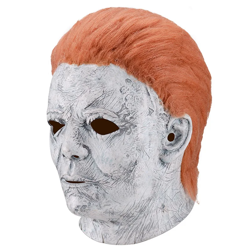 Latex major Michael Myers ghost head scary mask prop horror Michael Myers mask Movie Prop