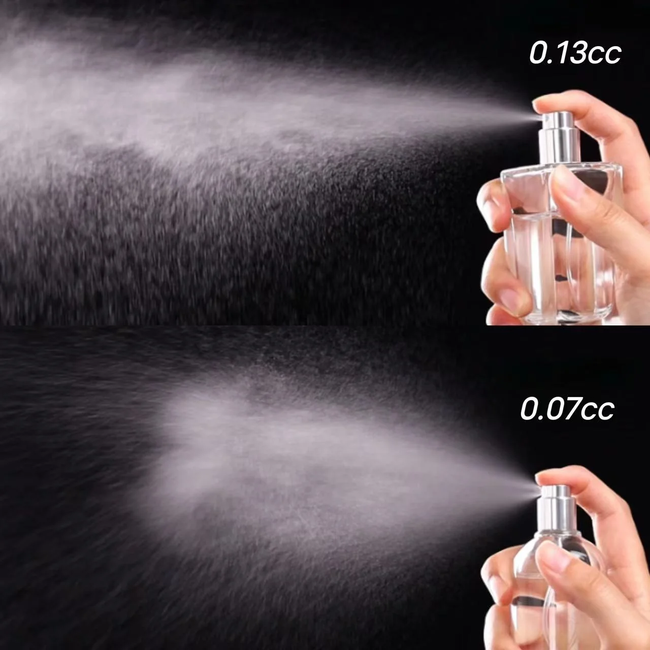 15mm 20mm Wholesale Custom  Aluminum Fine Mist Sprayer Perfume Atomizer Crimp Pump Spray