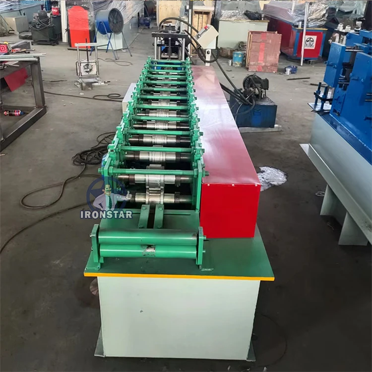 Din Rail Channel Roll Forming Machine For Electric Mountable Rail Distribution Box Mounting