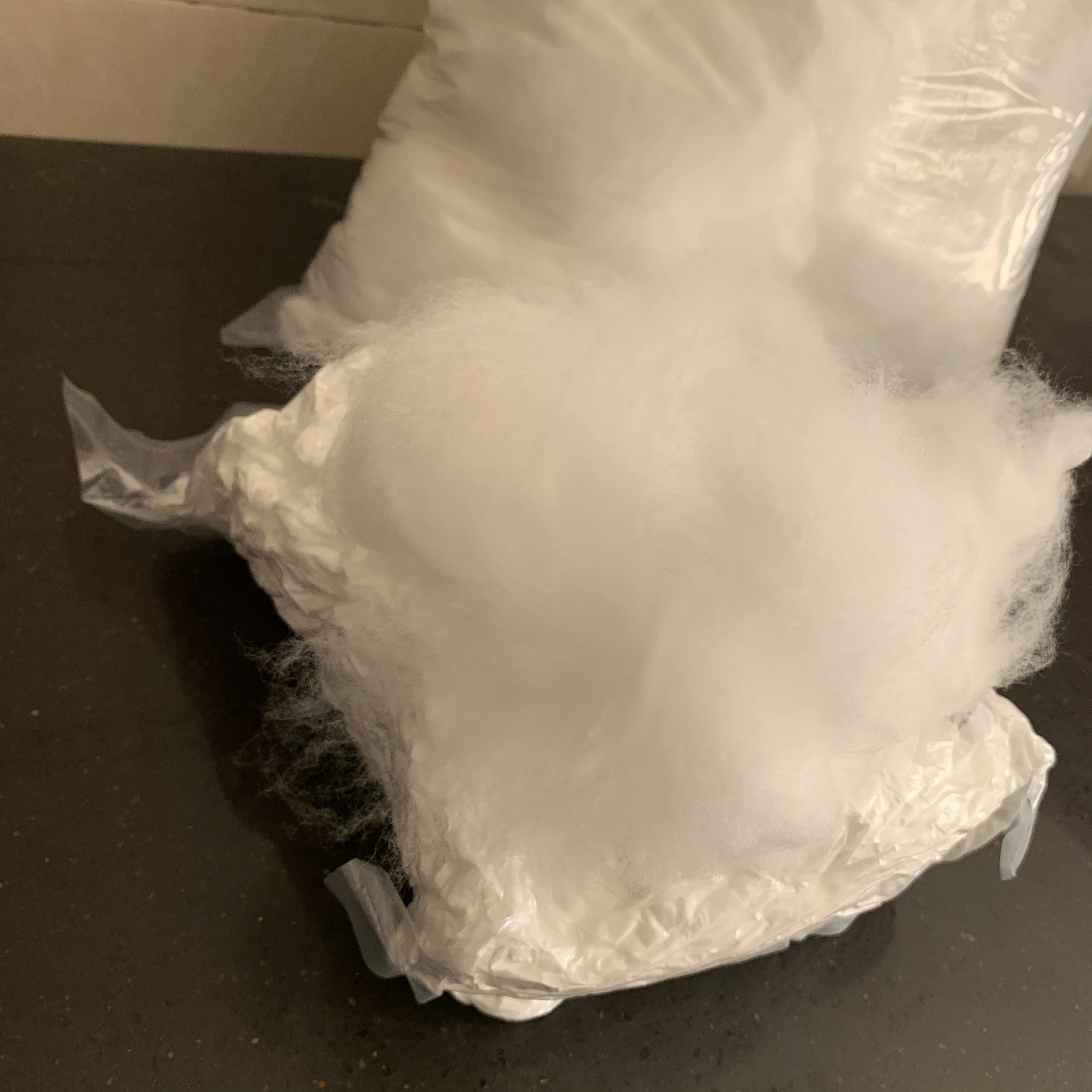 BS5852 flame retardant DIY 100% polyester fiber stuffing for pillow , cushion,  toy and crafts