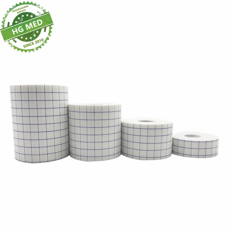 Non-Woven Breathable Tape Skin Healing Protective Soft Fabric Cloth Adhesive Wound Dressing Fixation Bandage