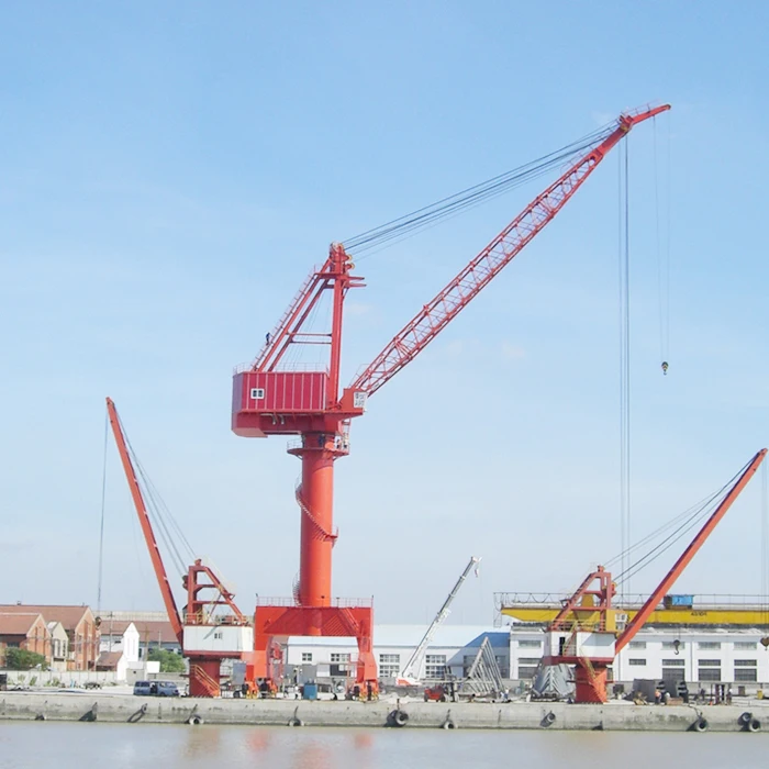 China high quality manufacture supplier four-link gantry port portal dock pedestal crane
