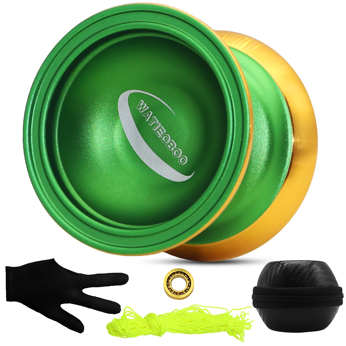 Professional Unresponsive Yoyo Aluminum Alloy Yo-Yo Ball Bearing for Kids Teenagers Adults Beginner Advanced Players