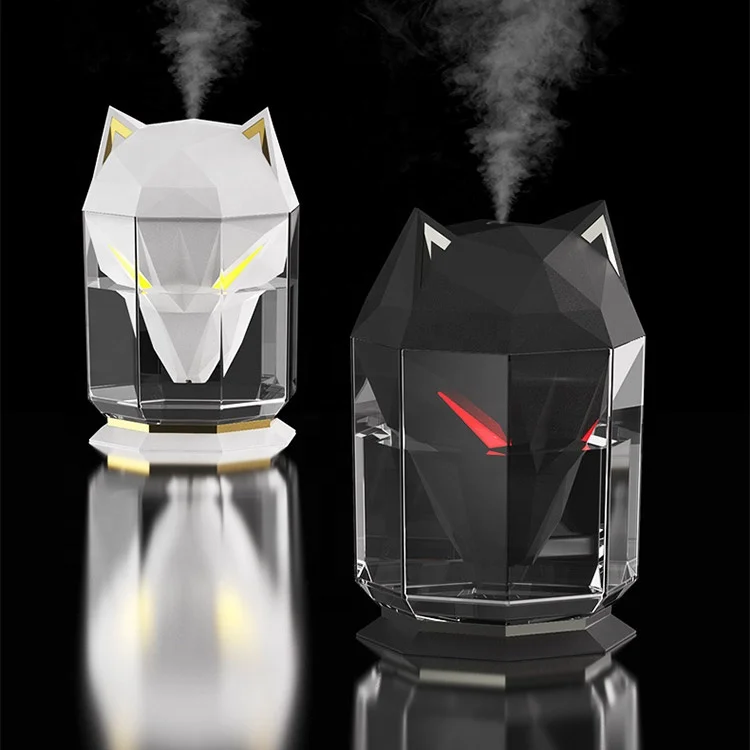 2022 New Design Car Electric Diffuser Usb Led Ultrasonic Cool Mist Air Humidifier with Night Light