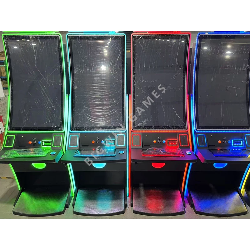 2025 Wholesale New Products 43 inch Curved Monitor Amusement Cabinet with Touch Screen Power Game