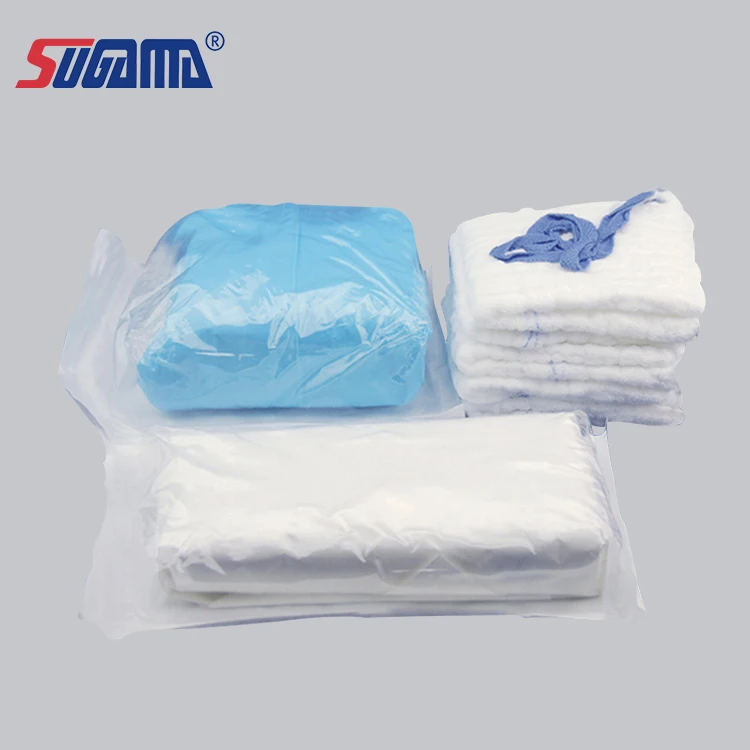 
pre washed pad lap sponge gauze lap sponge with 40s 