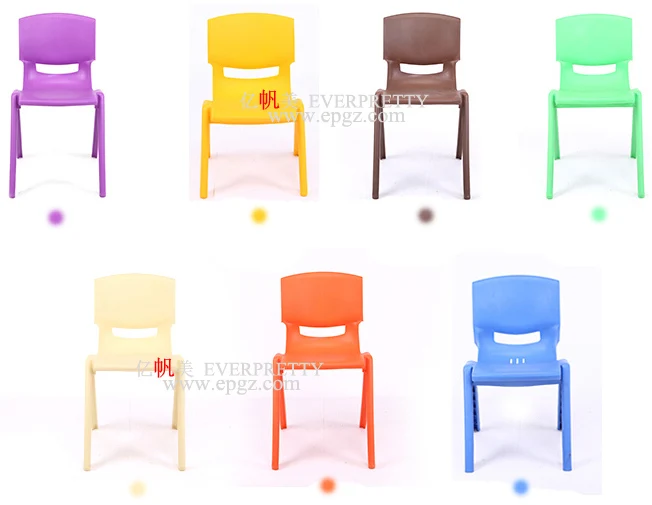 Modern Simple Small Plastic Little Girl Boy Children Kid Chair for Sale