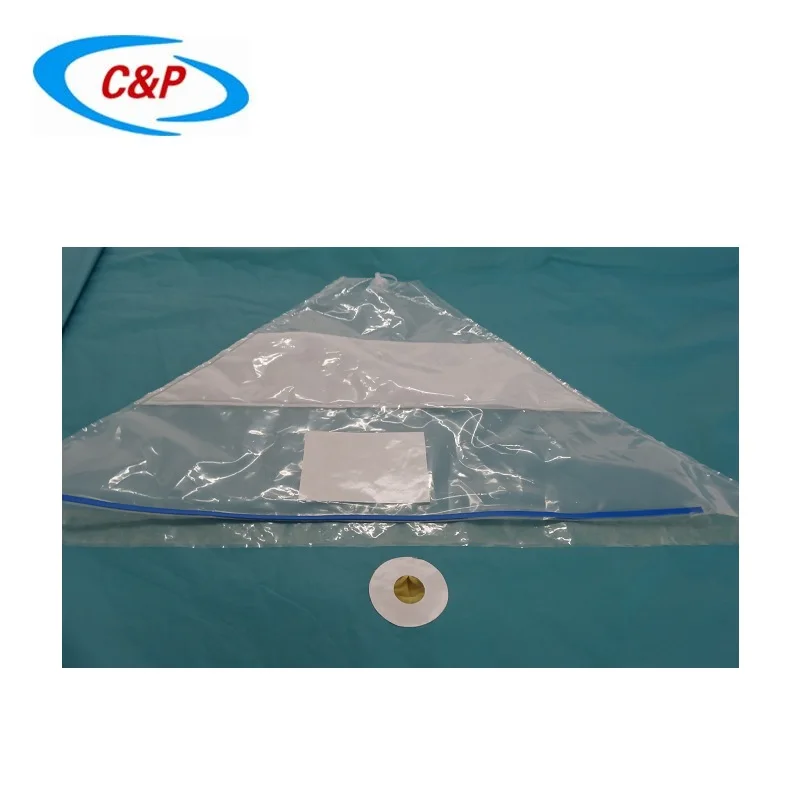 Medical Consumables Disposable Screen Urology Drape With Fluid Collection Pouch Manufacturer in China