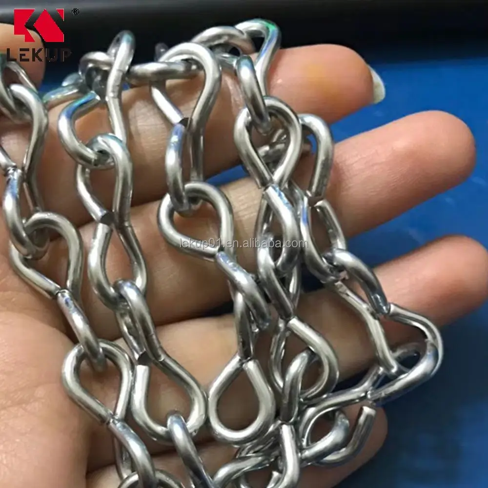 China Manufacturer Stainless Steel Weldless Chain Decoration Pet Hanging Basket Single Jack Lchandelier