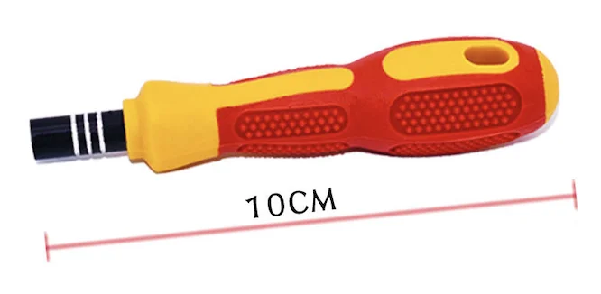 31 in 1 screw drivers bits set magnetic screwdriver set with Non-slip rubber handle essential tool kit