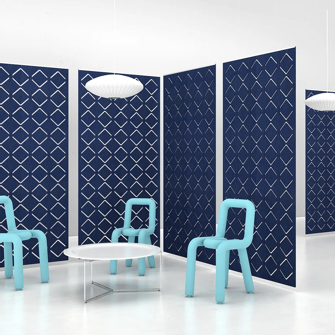 Sound Poof Wall Popular Easy Installing Micro-Perforated Polyester Fiber Acoustic Panel