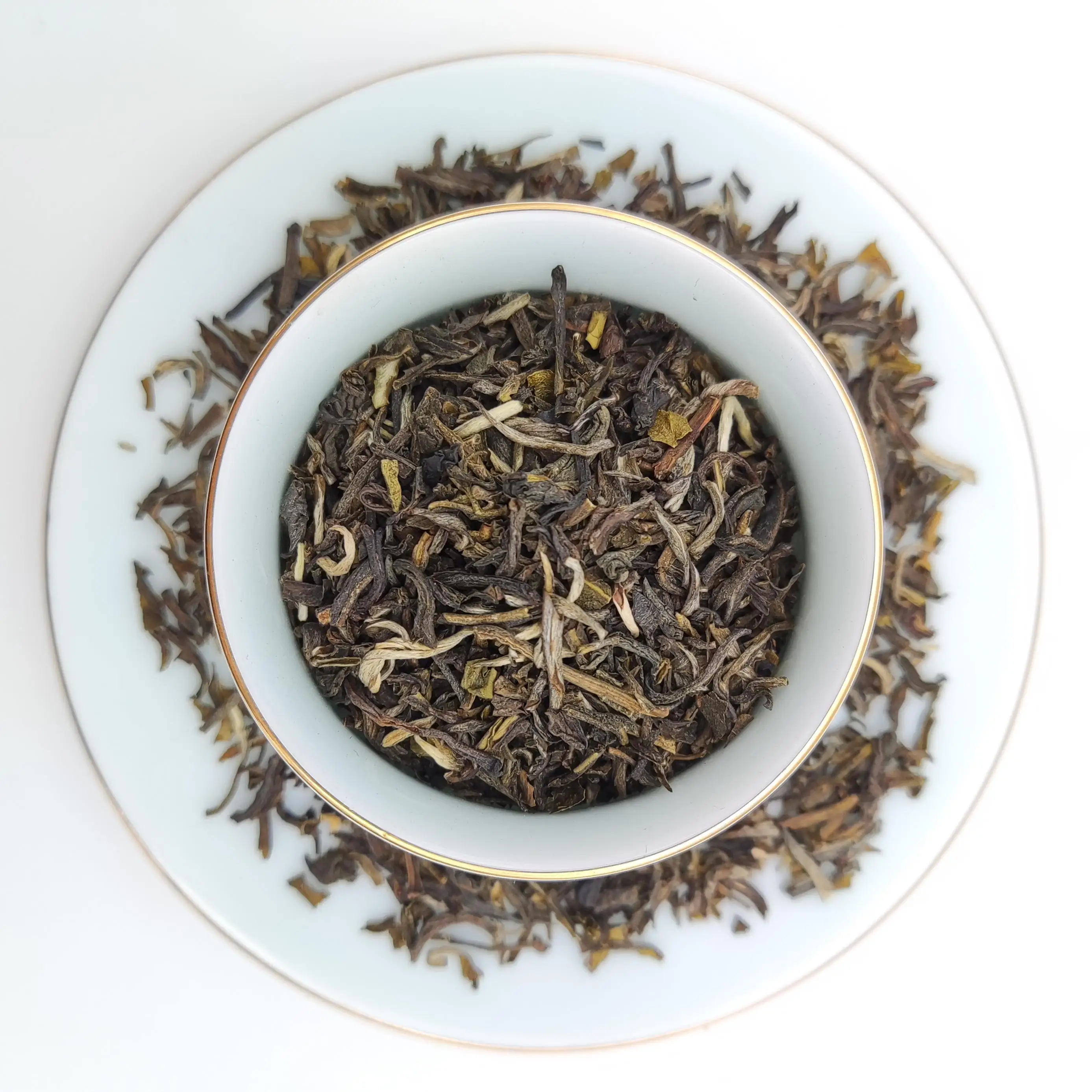 Wholesale European Standard Royal Green Tipped Tea Natural Jasmine Tea Premium Organic Moli Chai