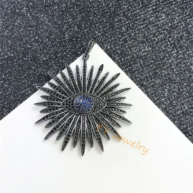 New Stunning fashion the Beautiful chrysanthemum eye shape of pendant symbol  Charm Accessoires for Bracelet Making pendant