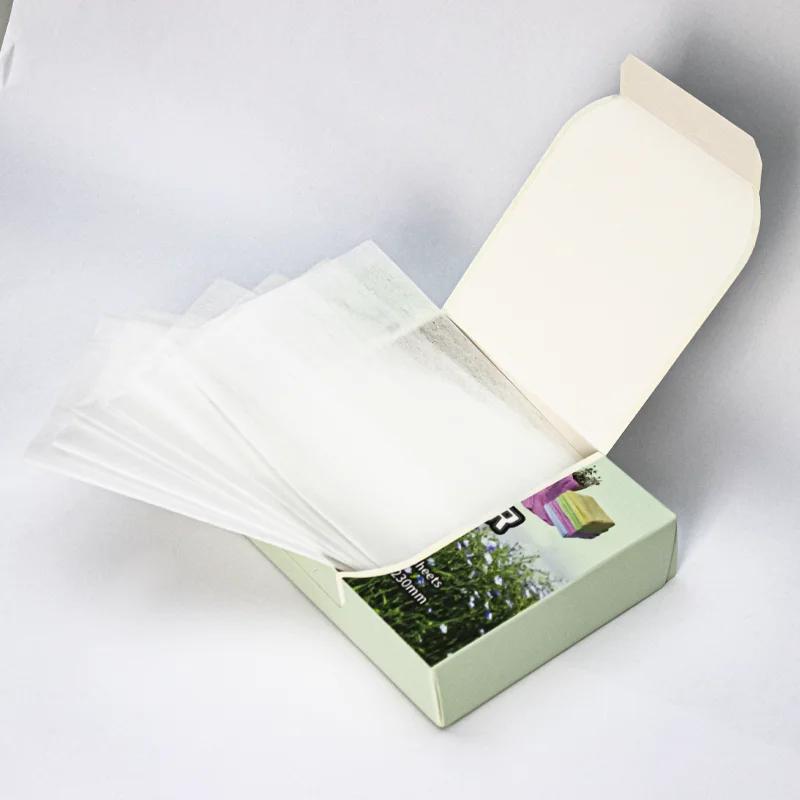 Fabric Softener Dry Sheets Manufacturer Remove Clothes Wrinkles Static Control Laundry Softener Sheet for Tumble Dryer